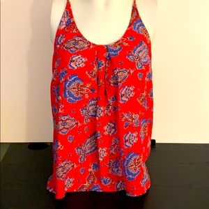Cynthia Rowley Tank w/ Adjustable Straps